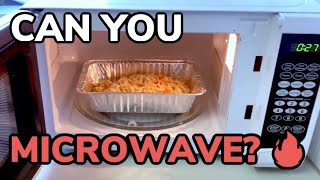 Can You Microwave Aluminium Trays Will They Spark [upl. by Bonne377]