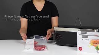 Vacuvita HOW TO use vacuum bags [upl. by Radferd318]