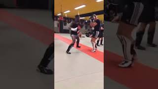 Did This Fighter Cross the Line Uppercut Leads to Intense Sparring Session 🥊 boxing mma [upl. by Geraud582]