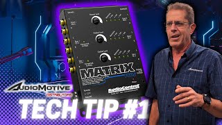 Tech Tip Tuesday THE MATRIX PLUS by AudioControl distortion [upl. by Ranchod]