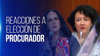 Pacto Histórico y oposición reaccionan a la elección de Gregorio Eljach como procurador general [upl. by Anitsirhcairam]