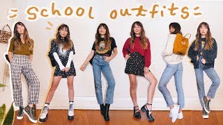 30 BACK TO SCHOOL OUTFITS to help you survive the school year [upl. by Rorrys]