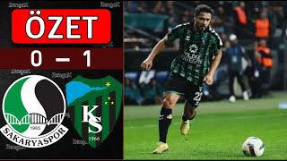 Sakaryaspor 01 Kocaelispor MAÇ ÖZETİ  1 Lig 2024  eFootball Türkçe Simülasyon [upl. by Adnawat401]