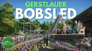 •2• 😱 BEST GERSTLAUER BOBSLED  Planet Coaster Park Build  SERENE GARDENS 🌳 [upl. by Gregg]