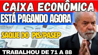 CAIXA ECONÃ”MICA LIBEROU O PAGAMENTO DO PIS E DO PASEP 2024 PARA QUEM TRABALHOU ENTRE 1971 E 1988 [upl. by Morentz]