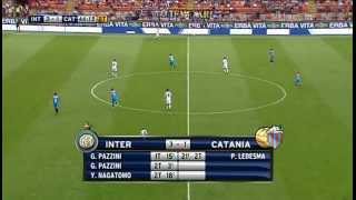 Stagione 20102011  Inter vs Catania 31 [upl. by Alat]