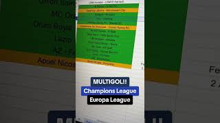 50000 Guadagnati in appena 48 ore tipster calcio championsleague [upl. by Ellehcar]