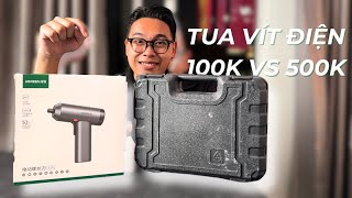 TUA VÍT ĐIỆN 500K VS 100K [upl. by Hermann]