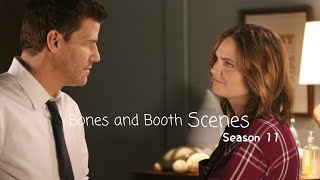 Bones amp Booth scenes season 11 1080p [upl. by Ardelia38]