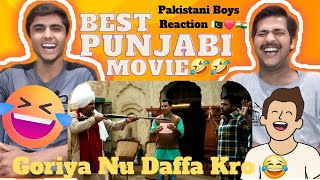 Goriya Nu Daffa Karo Movie Clip  Pakistani Boys Reaction Amrinder Gill New Video  BN Sharma [upl. by Ahsenrad]