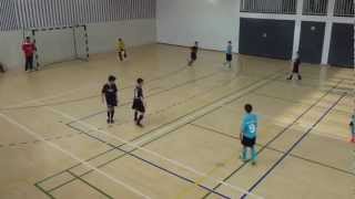 TSV Grunbach D Jugend HallenTurnier Huchenfeld 260113 3Spiel [upl. by Eelsel]