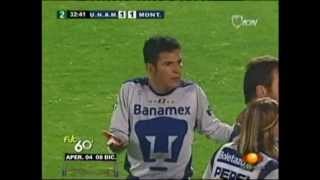 Final Apertura 2004  Pumas UNAM 21 Monterrey Futbol Retro [upl. by Atsylac]