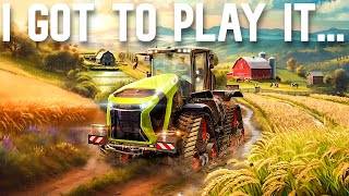 EARLY LOOK  FARMING SIMULATOR 25 [upl. by Mavra430]