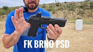 FK BRNO PSD the quotaffordablequot 75 FK Field Pistol hand cannon [upl. by Karly406]