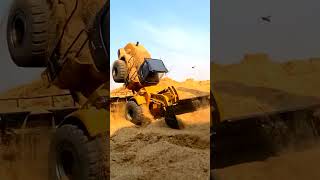 Backhoe loader tractor Operator During collapse accident  Engineering Vehicle collapse accident [upl. by Hammerskjold528]