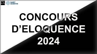 Concours deloquence 2024 [upl. by Teyut]