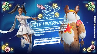 Préparezvous pour 14 jours de cadeaux avec la Fête hivernale 2022 dans Fortnite [upl. by Lilllie]