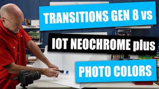 Transitions Gen 8 vs IOT Neochrome PLUS Color and Flash Mirror Photochromics [upl. by Atival]