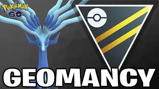 GEOMANCY Xerneas in the Ultra League for Pokemon GO Battle League [upl. by Auqinat225]