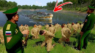 🔴Sniper rescues 65 Ukrainian soldiers captured by 4 Russian generals about to be executed in lake [upl. by Sinned319]