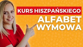 Hiszpański alfabet wymowa i literowanie  Język hiszpański dla początkujących [upl. by Oinoitna508]