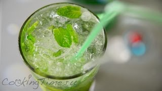 МОХИТО Коктейль Mojito  простой рецепт коктейля  как приготовить дома [upl. by Naraa805]