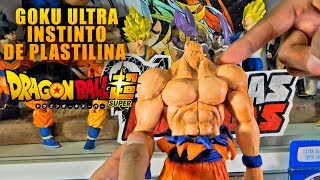 GOKU ULTRA INSTINTO DE PLASTILINA  GOKU ULTRA INSTINCT CLAY [upl. by Aicats]