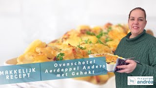 Ovenschotel Aardappel Anders met Gehakt [upl. by Josselyn]