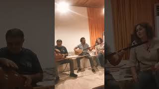 Gümüşlük Erkan Oğur Müzik Okulu Bağlama Akademisi Çalışmaları kızlarmahnisi [upl. by Pond445]