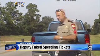 Channel 2 Investigates Deputy faked speeding tickets [upl. by Amati]