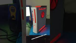 Xbox 360 RGH 12  Custom Case amp GlowMod [upl. by Auqenaj683]