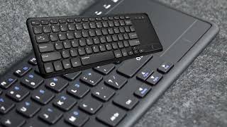 CLiPtec【RZK355】Keyboard with touch pad [upl. by Harwell]