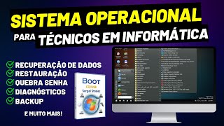 O MELHOR PROGRAMA PARA TÉCNICO EM INFORMÁTICA  Um Sistema Operacional para resolver problemas do PC [upl. by Zeena]