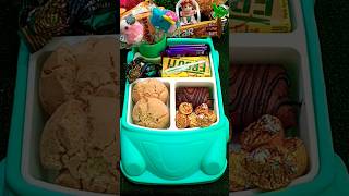 Tiffin box 🎁 idea 🍫shortvideo chocolatecake bhakarbadi dairymilk tiffin platter birthdayparty [upl. by Sorips]