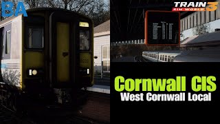 Cornwall CIS  West Cornwall Local  Train Sim World 3 [upl. by Aihtennek312]