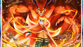 NARUTO Baryon Mode vs KURAMA Link Mode Level 50  Naruto X Boruto Ninja Voltage [upl. by Marlow]