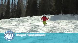 How to Ski Moguls  Turn Transitions  Steamboat Ski Resort Olympian Nelson Carmichael [upl. by Stephanus]