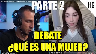 MIA SKYLAR vs GREENFITS  Análisis del debate parte 2 [upl. by Daisy970]