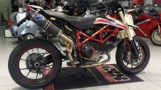 DUCATI HYPERMOTARD 1100 S speciale trasformata [upl. by Aiello]