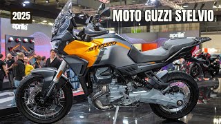 2025 All New Moto Guzzi Stelvio Review [upl. by Leis]