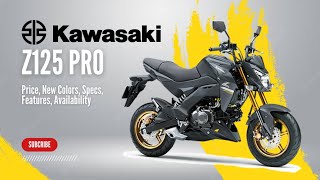 2024 Kawasaki Z125 Pro Price New Colors Specs Features Availability [upl. by Perlman]