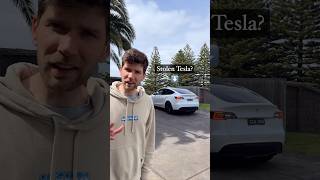 This is why nobody steals a Tesla 🥵 tesla teslamodely [upl. by Hermine727]