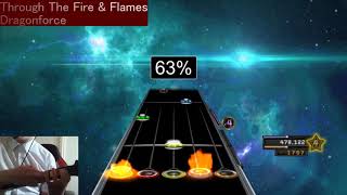 Clone Hero THROUGH THE FIRE AND FLAMES FC 100 [upl. by Aeret920]