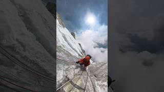 Climbing challenge on Ama Dablam in the Everest Region nepal everest shortvideo [upl. by Jim]