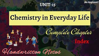 Unit 15 LAST UNITChemistry in Everyday Life Index  Chemistry  General Science [upl. by Coop657]