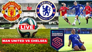 Manchester United vs Chelsea Women Live Stream Super League WSL Football Match Score Highlights Vivo [upl. by Shum]