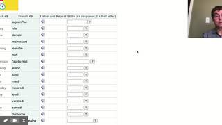 quotBonPatronquot Vocabulary Guide Dates and Times [upl. by Kenyon591]