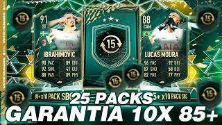 FIFA 22  🔥 25 PACKS GARANTIA 10X 85 SWAPS WINTER WILDCARDS  LINKER [upl. by Glovsky]