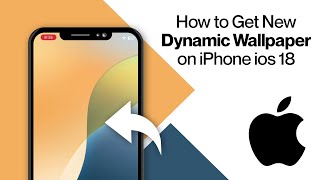 How to Get NEW Dynamic Wallpaper on iPhone iOS 18 [upl. by Damha]