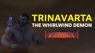 Trinavarta  The Whirlwind Demon killed by Little Krishna [upl. by Frants412]